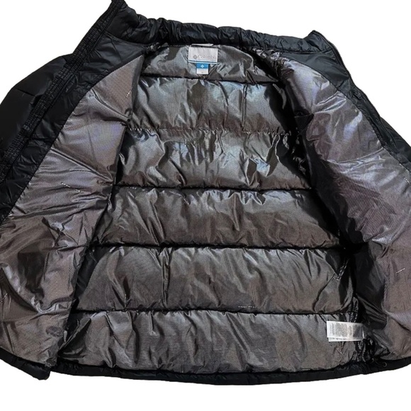 Men Columbia Pike Lake Mid Insulated Puffer Jacket Coat Black XL - Picture 2 of 7